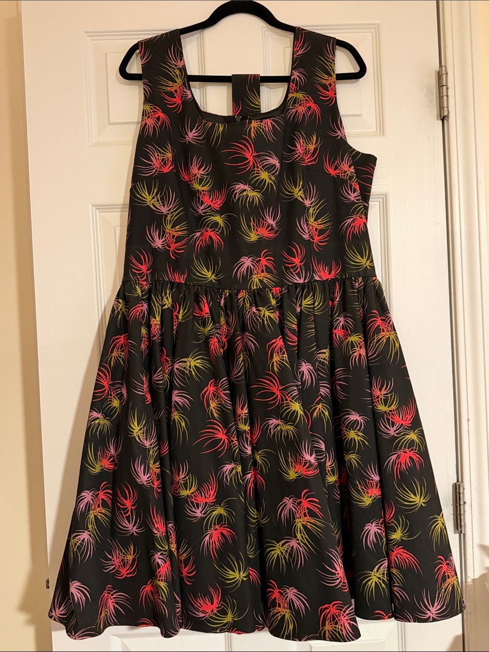 Pinup Couture Lana Dress in Fireworks